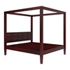Picture of Solid  Wood Platform Canopy Bed