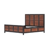 Picture of Kagawa Industrial Rustic Iron Platform Bed