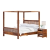 Picture of Solid Wood Platform Canopy Bed