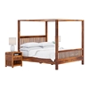 Picture of Solid Wood Platform Canopy Bed