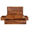 Picture of Solid Wood Platform Storage Bed