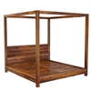 Picture of Solid Wood Full Size Platform Canopy Bed