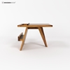 Picture of Rinika End Table in Provincial Teak