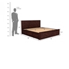 Picture of Rickman Solid Wood King Size Drawer And Box Storage Bed In Walnut Finish