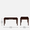 Picture of Sheesham Wood 6 Seater Dining Set In Provincial Teak Finish