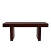 Picture of Asher Rosewood 6 Seater Dining Table With Set Of 4 Chairs And 1 Bench In Walnut Finish