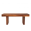 Picture of Cayman Rosewood 6 Seater Dining Table With Set Of 4 Chairs And 1 Bench In Honey Oak Finish