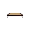 Picture of Aurelio Solid Wood King Size Box Storage Bed In Walnut Finish